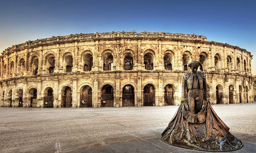 Circuit touristique à Nîmes